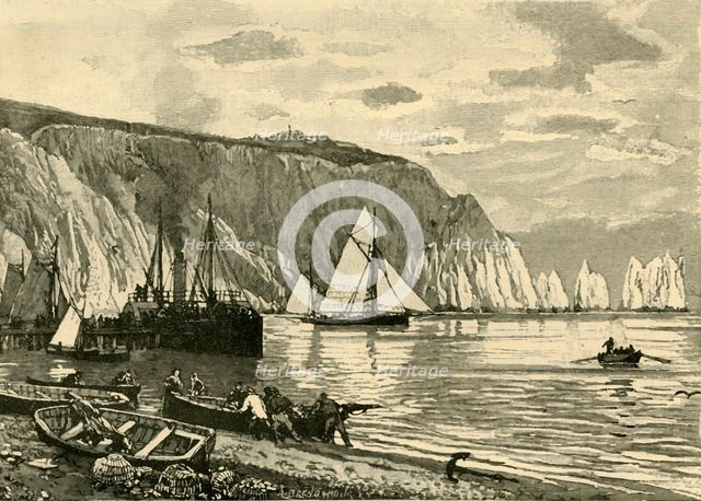 'Alum Bay', 1898. Creator: Unknown.