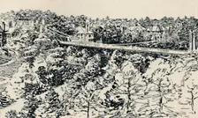 Alum Chine Suspension Bridge 1929