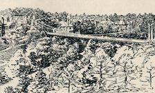 Alum Chine Suspension Bridge 1929