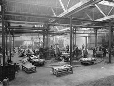 Aluminium belt, Wolseley foundry, 1920s