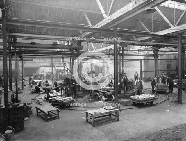 Aluminium belt, Wolseley foundry, 1920s. Artist: Unknown