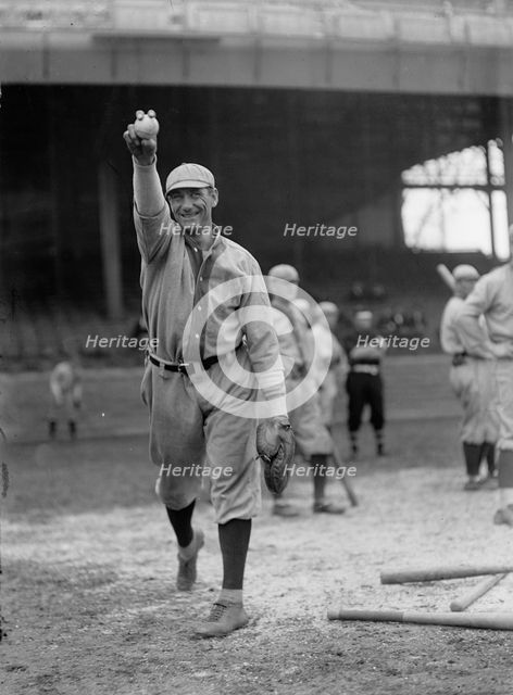 Alva "Rip" Williams, Washington Al (Baseball), 1912. Creator: Harris & Ewing.