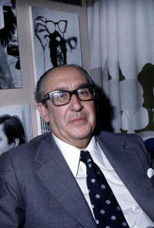 Álvaro Cunqueiro (1911-1981), Spanish writer, photo 1976