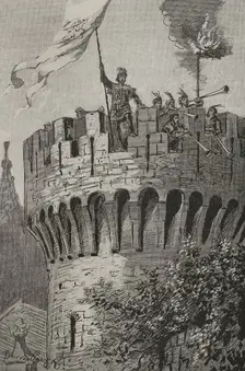 Alvaro Perez Osorio (1358-1406), 1890. Creator: Joan Serra y Pausas