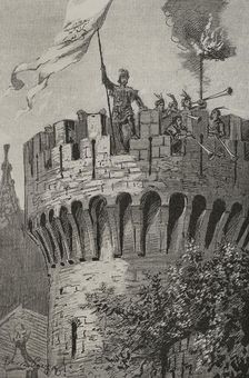 Alvaro Perez Osorio (1358-1406), 1890. Creator: Joan Serra y Pausas