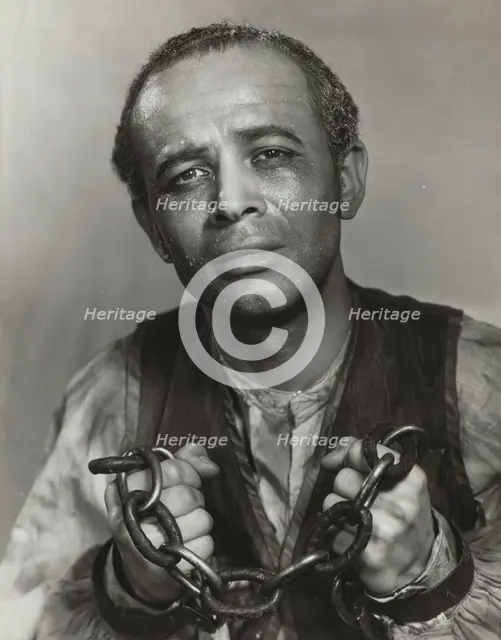 Alvin Childress as Jacques, 1938. Creator: Unknown.