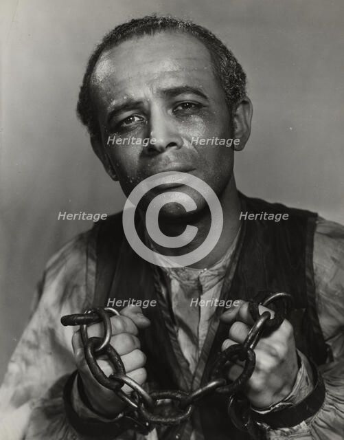 Alvin Childress as Jacques, 1938. Creator: Unknown.