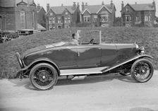 Alvis 10/40 at the Southport Rally, 1928. Artist: Bill Brunell