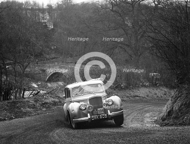 Alvis 3 litre, 1955 R.A.C.Rally. Creator: Unknown.