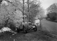 Alvis competing in a motoring trial, late 1930s. Artist: Bill Brunell