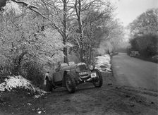 Alvis competing in a motoring trial, late 1930s. Artist: Bill Brunell