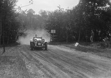 Alvis, Bugatti Owners Club Hill Climb, Chalfont St Peter, Buckinghamshire, 1935. Artist: Bill Brunell