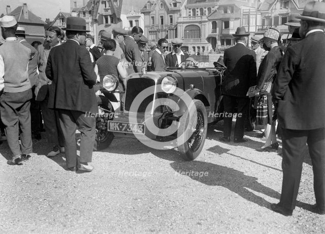 Alvis FWD at the Boulogne Motor Week, France, 1928. Artist: Bill Brunell.