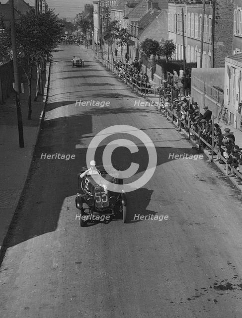 Alvis of Ruth Urquhart Dykes competing at the Boulogne Motor Week, France, 1928. Artist: Bill Brunell.