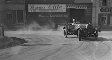 Alvis of Ruth Urquhart Dykes competing at the Boulogne Motor Week, France, 1928. Artist: Bill Brunell