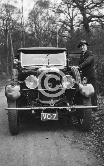 Alvis Silver Eagle, c1920s-c1930s. Artist: Unknown