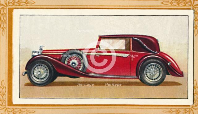 'Alvis Speed 20 Drop-Head Coupé ', c1936. Artist: Unknown.