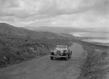 Alvis Speed Twenty tourer competing in the RSAC Scottish Rally, 1934. Artist: Bill Brunell