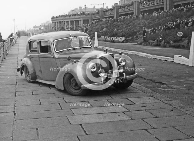 Alvis TA21 at Blackpool during 1954 R.A.C.Rally. Creator: Unknown.