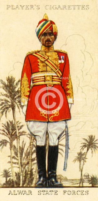 'Alwar State Forces', 1936. Creator: Unknown.