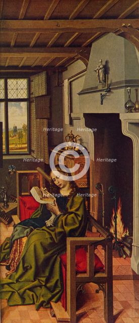 'Ala De Retablo (Santa Barbara)', 1438, (c1934). Artist: Robert Campin.
