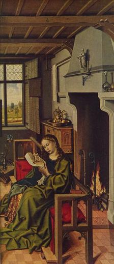 Ala De Retablo (Santa Barbara) 1438, (c1934). Artist: Robert Campin