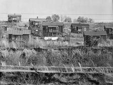Alabama miners houses near Birmingham, Alabama, 1935. Creator: Walker Evans