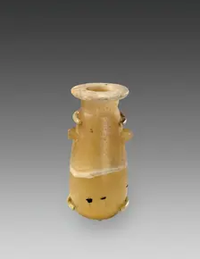 Alabastron (Container for Scented Oil), Egypt, 7th century BCE/1st century CE. Creator: Unknown
