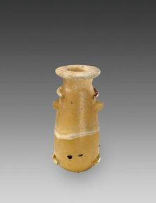 Alabastron (Container for Scented Oil), Egypt, 7th century BCE/1st century CE. Creator: Unknown