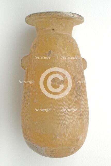 Alabastron (Container for Scented Oil), Egypt, Late Period, Dynasty 26-31 (?) (664-332 BCE). Creator: Unknown.