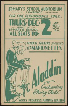 Aladdin, [193-]. Creator: Unknown