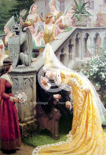 'Alain Chartier', 1903.  Artist: Edmund Blair Leighton