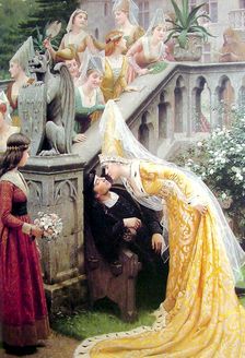 Alain Chartier 1903. Artist: Edmund Blair Leighton
