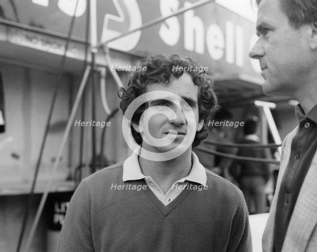 Alain Prost at the British Grand Prix, Brands Hatch, Kent, 1984. Artist: Unknown