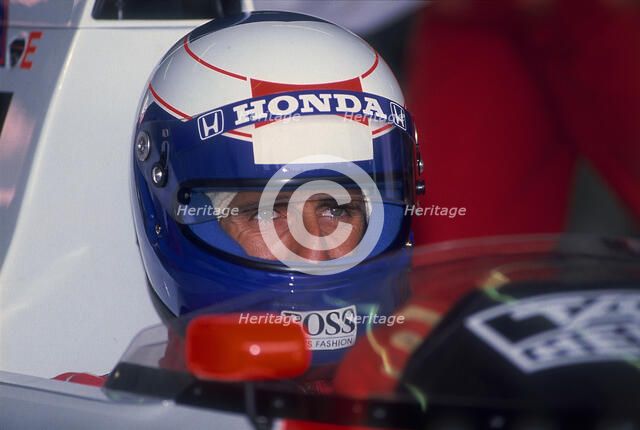 Alain Prost, British Grand Prix, Silverstone, Northamptonshire, 1989. Artist: Unknown
