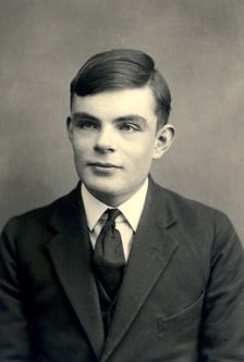 Alan Turing (1912-1954). Artist: Chaffin & Son, William Matthew Chaffin, Chaffin & Son of Sherbourne, Arthur Chaffin