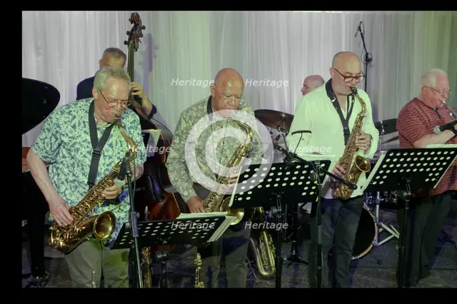 Alan Wakeman Nonet, Watermill Jazz Club, Dorking, Surrey, 2022. Creator: Brian O'Connor.