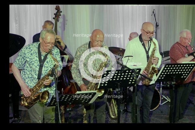 Alan Wakeman Nonet, Watermill Jazz Club, Dorking, Surrey, 2022. Creator: Brian O'Connor.