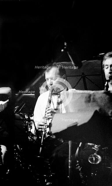 Alan Barnes, Ronnie Scott's, London, 1992. Artist: Brian O'Connor.