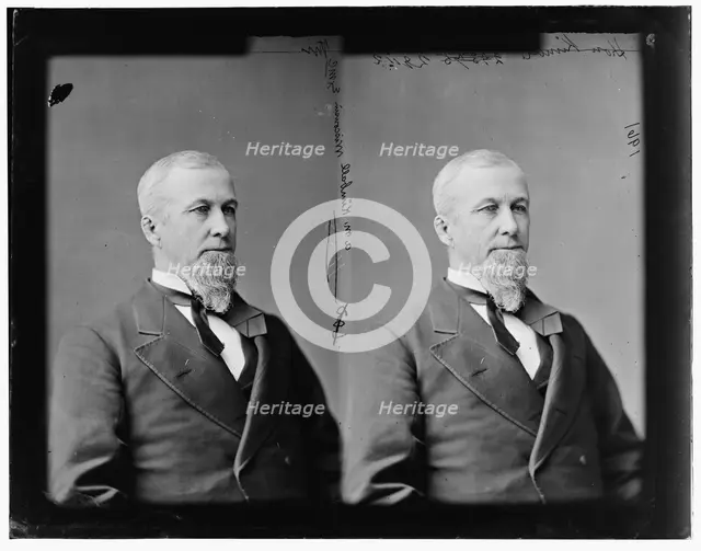 Alanson M. Kimball of Wisconsin, 1865-1880. Creator: Unknown.