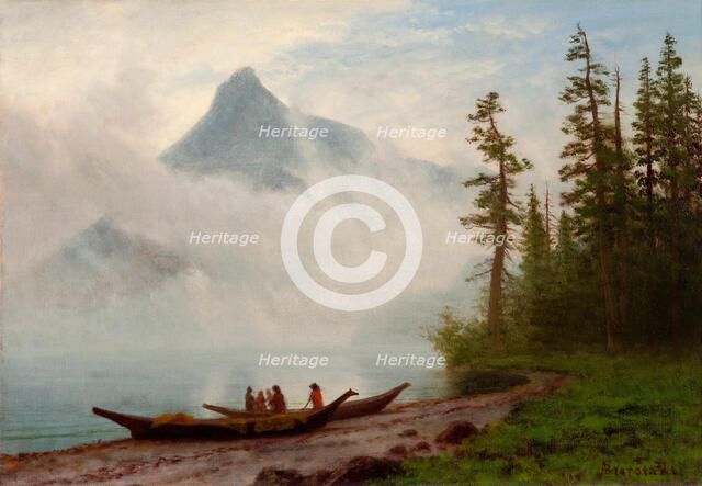 Alaska, about 1889. Creator: Albert Bierstadt.