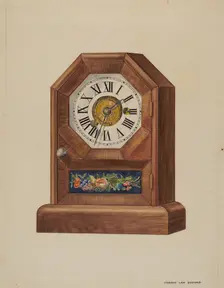 Alarm Clock (Timepiece), c. 1937. Creator: Francis Law Durand