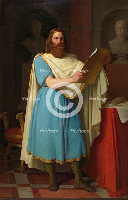 Alaric II, 1856. Creator: Carlos María Esquivel.