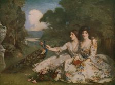 Alas that Spring should Vanish with the Rose 1903, (c1930). Creator: William Mouat Loudan