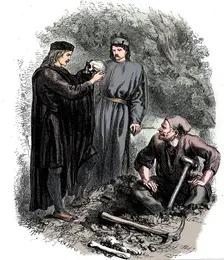 Alas, poor Yorick! I knew him, Horatio c1850