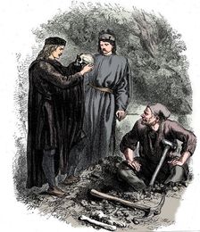 Alas, poor Yorick! I knew him, Horatio c1850