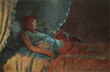 Alba Serena (Maternity), 1889-1890. Creator: Morbelli, Angelo (1853-1919)