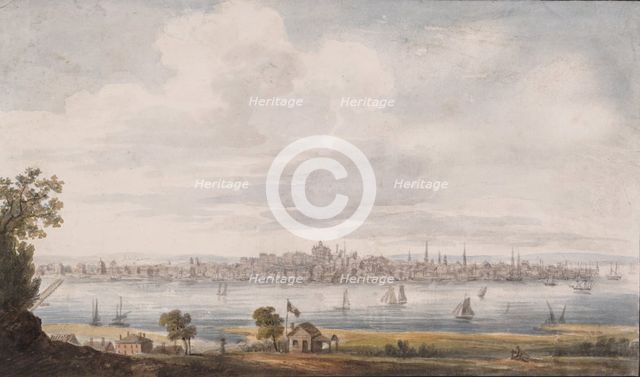 Albany, New York, 1811-ca. 1813. Creator: Pavel Petrovic Svin'in.