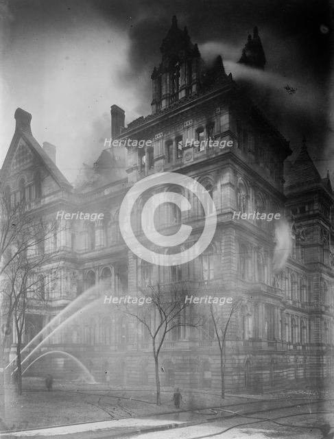 Albany Capitol, west front, 1911. Creator: Bain News Service.