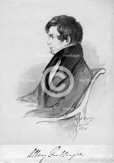 'Albany Fonblanque', journalist, c1820-1850.Artist: Alfred d'Orsay